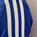 2000/2002 Schalke 04 Home Blue Retro Soccer Jersey