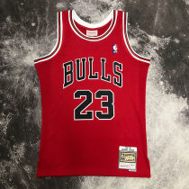 1998 Bulls JORDAN #23 Retro Red NBA Jersey