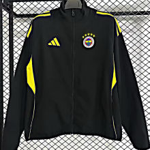 2025/26 Fenerbahce Black Windbreaker 费内巴切