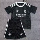 2025/26 RM Goalkeeper Black Kids Soccer Jersey