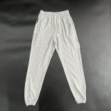 2024/25 Nk~ Grey Pure Cotton Sports Trousers Zipper style