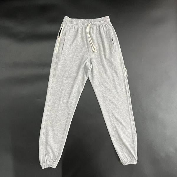 2024/25 Nk~ Grey Pure Cotton Sports Trousers Zipper style