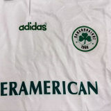 1995/1996 Panathinaikos Away White Retro Soccer Jersey