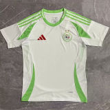 2025 Algeria Home White Fans Soccer Jersey  有两星