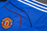 2025/26 M Utd Blue POLO Training Tracksuit