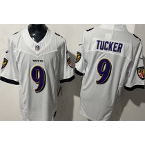 TUCKER #9 Men's Baltimore Ravens NFL Jersey 乌鸦  (3代）