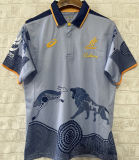 2025 Australia Away Grey Rugby Jersey 澳大利亚
