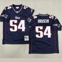 BRUSCHI #54 Men's New England Patriots Retro NFL Jersey 爱国者