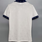 1994 Italy Away White Retro Soccer Jersey