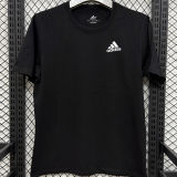 2026/27 AD Black Casual Pure Cotton T-Shirt  T285 AD左上