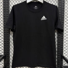2026/27 AD Black Casual Pure Cotton T-Shirt  T285 AD左上