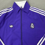2026 RM White And Purple Reversible Windbreaker 双面