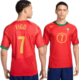 2004 Portugal Home Retro Soccer Jersey