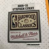 2007/08 Warriors CURRY #30 Retro White NBA Jerseys热压