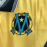 1998/99 MS Away Yellow Retro Soccer Jersey