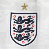 2026/27 England Home White Player Version Long Sleeve Soccer Jersey