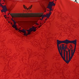 2024/25 Sevilla FC Away Red Fans Soccer Jersey