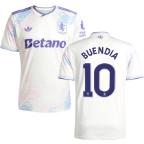 BUENDIA #10 Aston Villa Third Fans Soccer Jersey 2025/26 (UCL Font 欧冠字体 ) ★★