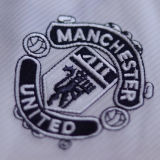 1999/2000 M Utd Away White Retro Fans Soccer Jersey（sharp）