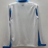 2025/26 MS Home White Fans Long Sleeve Soccer Jersey