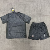 2025/26 PSG 4th Black Kids Soccer Jersey