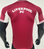 2025/26 LFC Red Baseball Player Version T-Shirt  硅胶版
