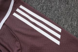 2025/26 M Utd Grey Purple POLO Sweater Tracksuit