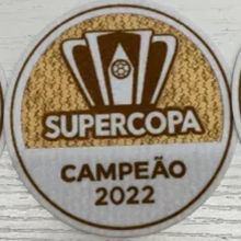 2022 SUPERCOPA CAMPEAO Patch  (Você pode comprá-lo e nos dizer em que camisa imprimi-lo ) 植绒
