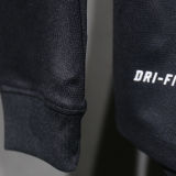 2013 Portugal Away Black Retro Player Version Long Sleeve Jersey 球员版 长袖