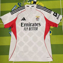 2025/26 Benfica Third White Fans Soccer Jersey