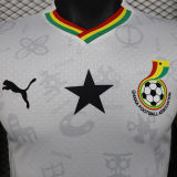 2025 Ghana White Player Version Jersey