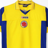 2003/2005 Colombia Home Yellow Retro Soccer Jersey