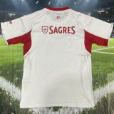 2025/26 Benfica Away White Fans Soccer Jersey