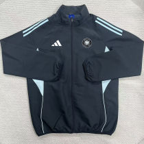 2026 Germany Black Windbreaker