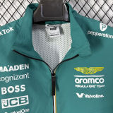 2026/27 Aston Martin F1 Green Windbreaker
