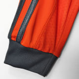 2013/14 RM Thrid Orange Retro Long Sleeve Soccer Jersey