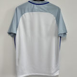2016 England Home White Retro Soccer Jersey