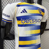 2025/26 Boca Third White Player Version Soccer Jersey