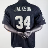 JACKSON #34 Men's Las Vegas Raiders NFL Jersey 突袭者