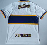 1997 Boca Away White Retro Soccer Jersey