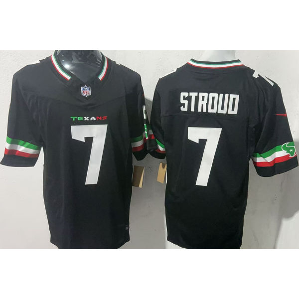 STROUD #7 Men's Houston Texans NFL Jersey 德州人    (3代）