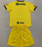 2024/25 Club America Home Yellow Kids Soccer Jersey