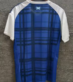 2016 Scotland Home Blue Retro Soccer Jersey