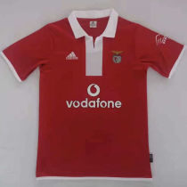 2004/05 Ben-fica Home Red Retro Soccer Jersey