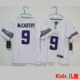 McCARTHY #9 Minnesota Vikings Kids NFL Jersey 维京人