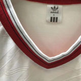1986/88 M Utd Away White Retro Soccer Jersey