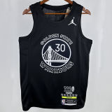 Warriors CURRY #30  Black Honor Edition NBA Jerseys