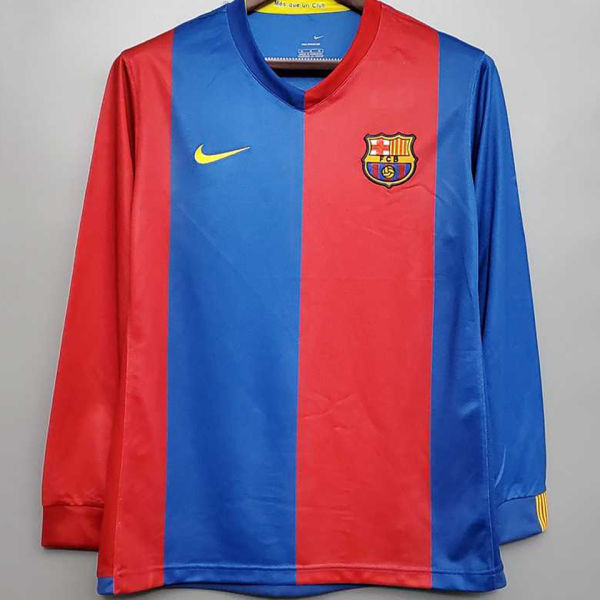 2006/07 BA Home Long Sleeve Retro Soccer Jersey