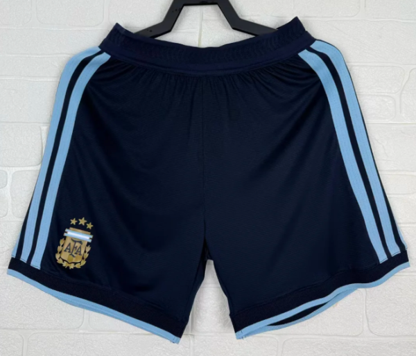 2026/27 Argentina Home White Player Version Shorts Pants 球员版