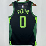 2025 Celtics TATUM #0  Black City Edition NBA Jerseys
